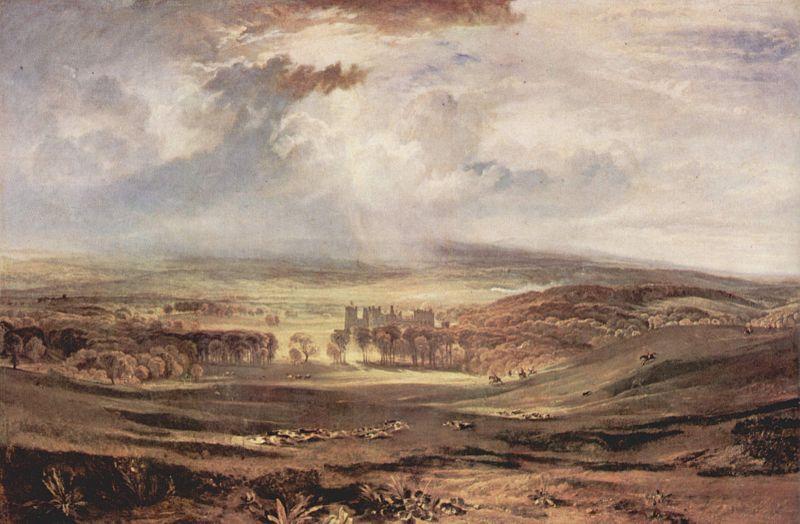 Joseph Mallord William Turner Wohnsitz des Earl of Darlington France oil painting art